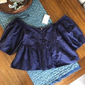 Off the shoulder top